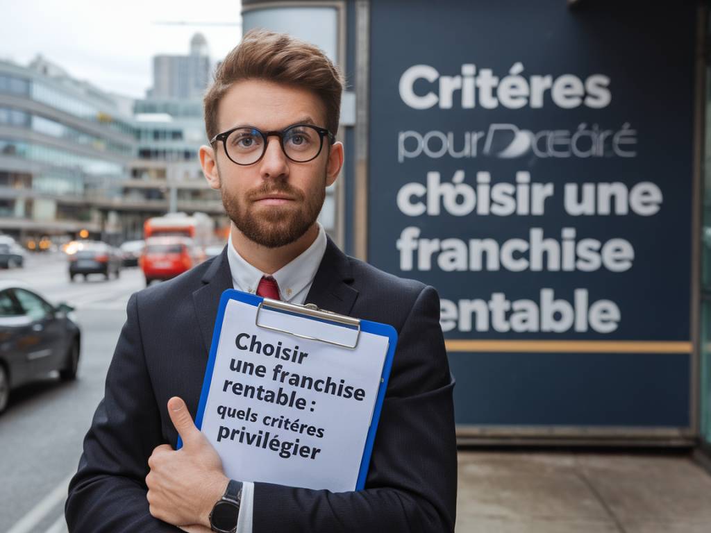 Choisir une franchise rentable : quels critères privilégier